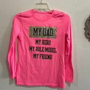 Children’s Place Long Sleeve Shirt with My Dad: My Hero